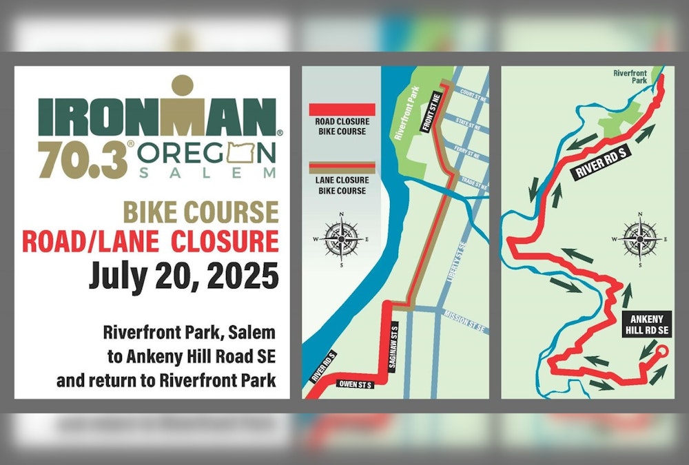Salem Braces for Ironman 70.3 Oregon: Expect Traffic, Crowds, and Athletic Prowess