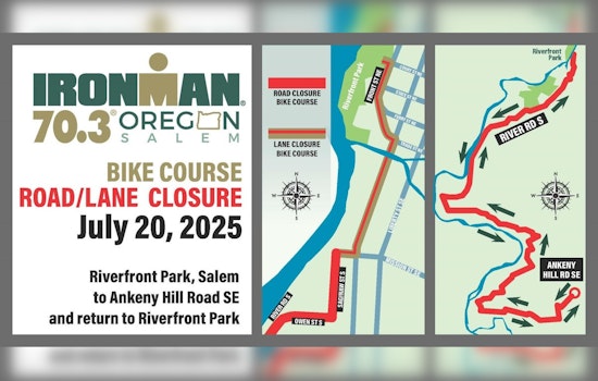 Salem Braces for Ironman 70.3 Oregon: Expect Traffic, Crowds, and Athletic Prowess