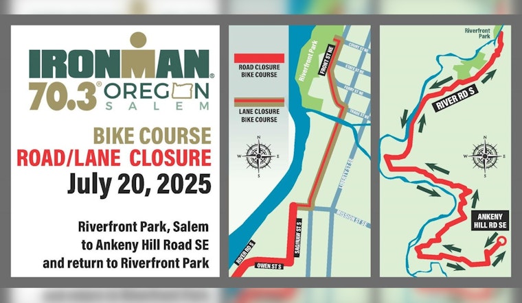 Salem Braces for Ironman 70.3 Oregon: Expect Traffic, Crowds, and Athletic Prowess