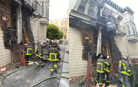 San Francisco Fire Department Battles 1-Alarm Blaze on Mission Street, Prevents Injuries and Property Damage