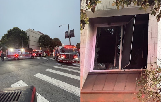 San Francisco Firefighters Contain Blaze at Golden Gate Avenue, One Person Critical and Displaced