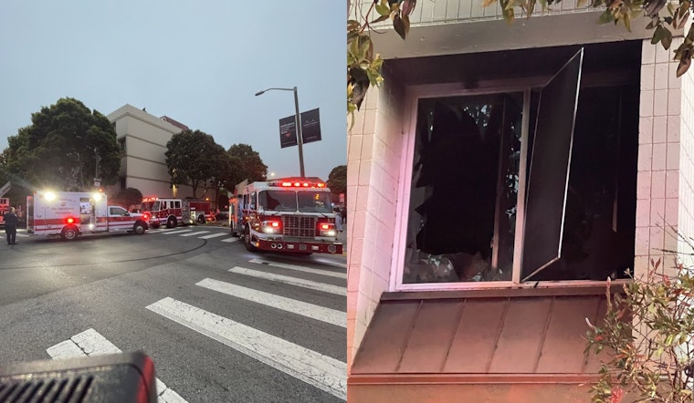 San Francisco Firefighters Contain Blaze at Golden Gate Avenue, One Person Critical and Displaced