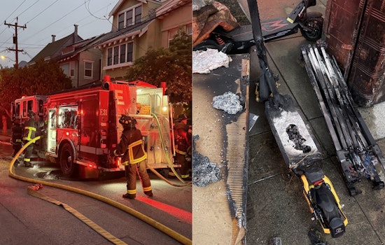 San Francisco Firefighters Quickly Extinguish Home Blaze Sparked by Charging Scooter