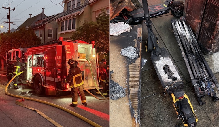 San Francisco Firefighters Quickly Extinguish Home Blaze Sparked by Charging Scooter