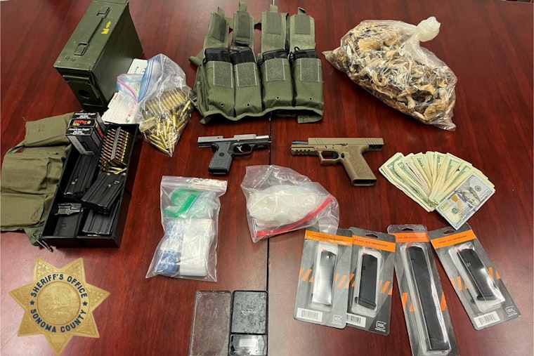 Santa Rosa Police Apprehend Two Men, Seize Drugs and Weapons in Morning Raid