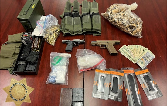 Santa Rosa Police Apprehend Two Men, Seize Drugs and Weapons in Morning Raid