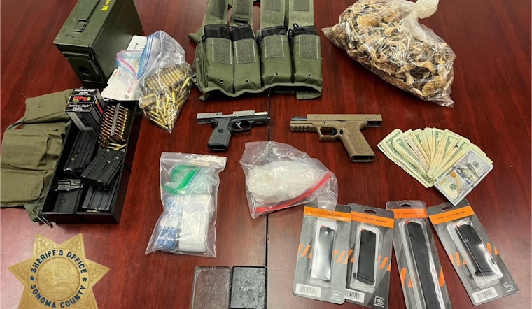 Santa Rosa Police Apprehend Two Men, Seize Drugs and Weapons in Morning Raid