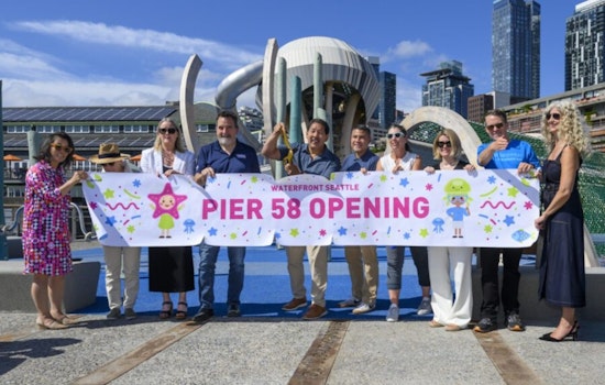 Seattle Celebrates Completion of Pier 58, Announces Grand Opening for Revitalized Waterfront Park
