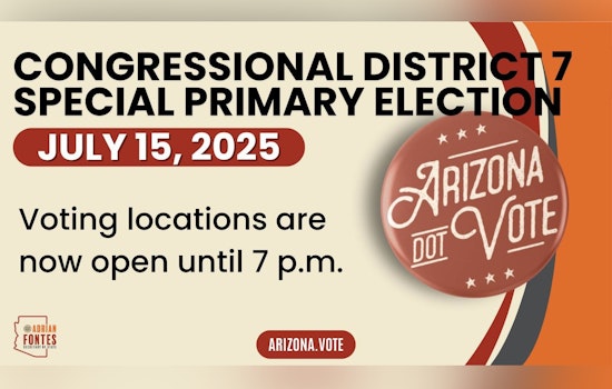 Secretary of State Adrian Fontes to Brief Media on CD7 Special Election Procedures in Tucson