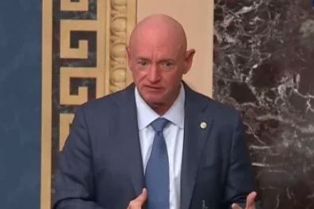 Senator Mark Kelly Defends Public Broadcasting and International Aid Against Proposed Budget Cuts