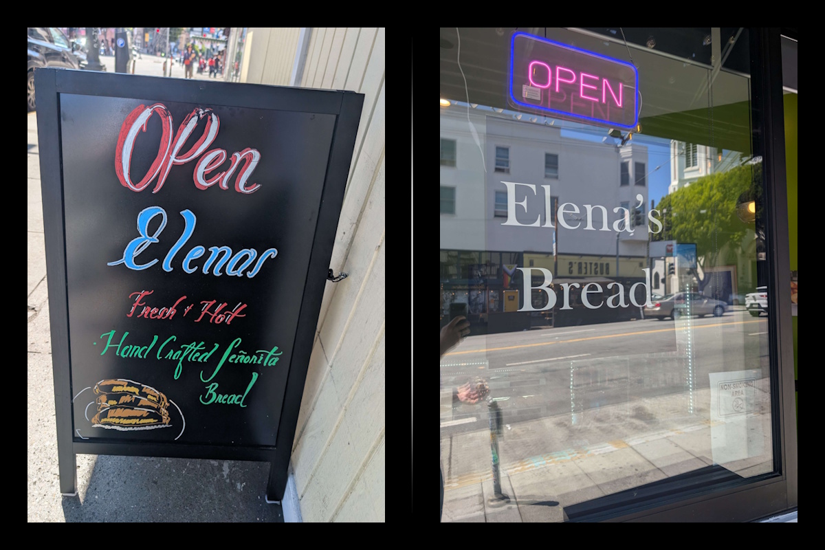 Filipino Seniorita Bread from Elena's Bread in North Beach