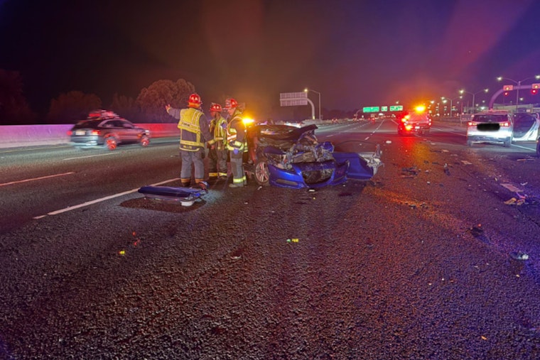 Seven Injured in Early Morning Four-Vehicle Collision on I-80 in Fairfield