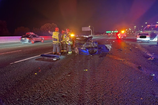 Seven Injured in Early Morning Four-Vehicle Collision on I-80 in Fairfield