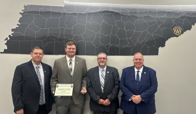 Sevier County Sheriff's Office Elevates Deputy Bryar Smith to Detective to Combat Drug-Related Crimes