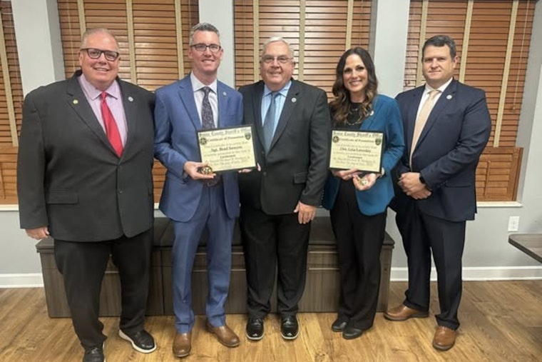 Sevier County Sheriff's Office Elevates Two Veteran Officers to Administrative Lieutenant Positions