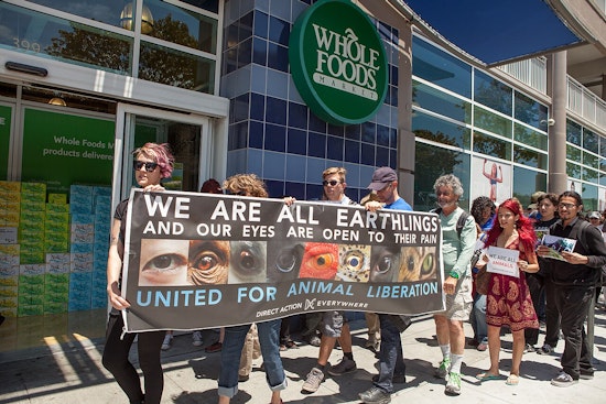 SF-Berkeley Activists Superglue Bodies to LA Trader Joe's Chicken Cases as Protest War Escalates