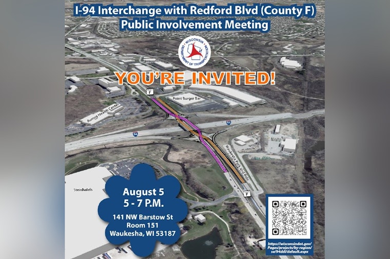 Shape the Future of I-94 Waukesha County Invites Public Input on Highway Interchange Project