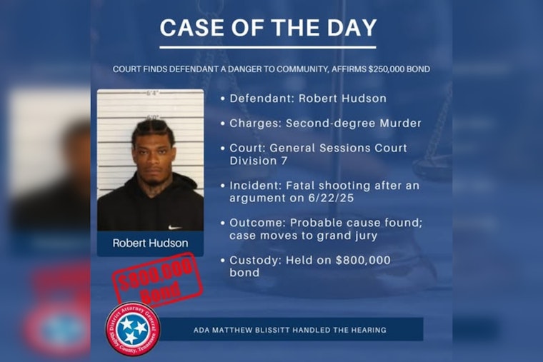 Shelby County Murder Case Advances to Grand Jury, Suspect Held on $800K Bond