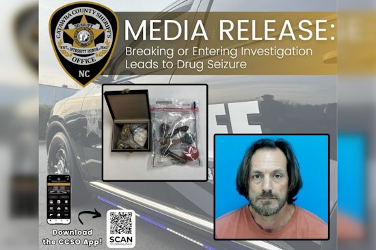 Sherrills Ford Home Search Leads to Drug Find, Local Resident Charged with Possession