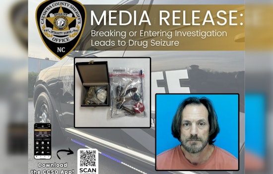 Sherrills Ford Home Search Leads to Drug Find, Local Resident Charged with Possession