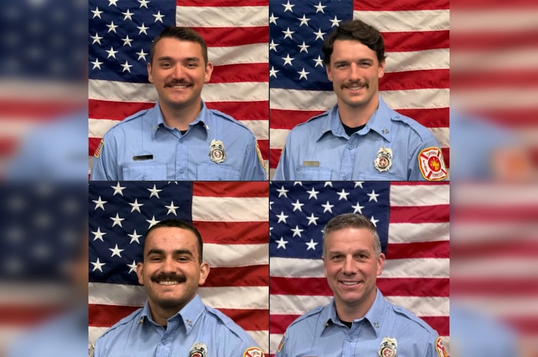 Smyrna Fire Department Celebrates Four Firefighters Completing Advanced Training Program