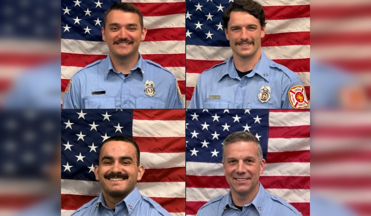 Smyrna Fire Department Celebrates Four Firefighters Completing Advanced Training Program