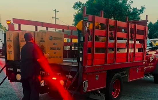 South Gate Police Seize 25 Tons of Illegal Fireworks, Arrest Five Suspects in Major Crackdown Ahead of July 4th