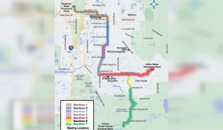 South Hillsborough Braces for Road Closures Amid New 26-Mile Pipeline Project by Tampa Bay Water