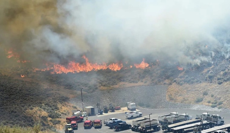 South Reno's Barron Fire Now 60% Contained, No Structures Lost or Injuries Reported