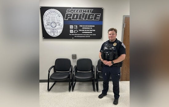 Speedway PD Welcomes Back Heroic Officer from Texas Flood Rescue Mission