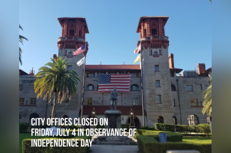 St. Augustine Announces Independence Day Closures and Parking Perks as Fireworks Over the Matanzas Light Up the Sky