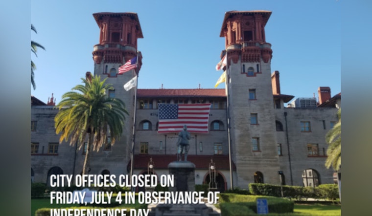 St. Augustine Announces Independence Day Closures and Parking Perks as Fireworks Over the Matanzas Light Up the Sky