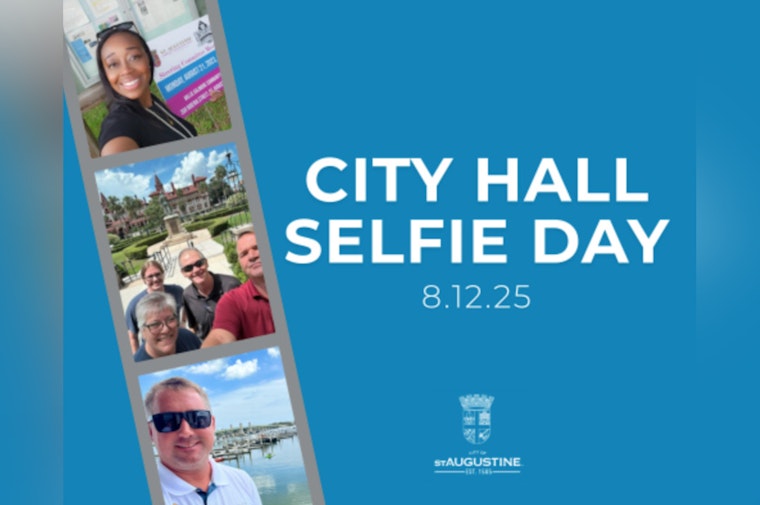 St. Augustine Invites Residents to Snap and Share Selfies for National City Hall Competition