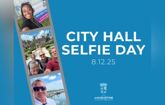 St. Augustine Invites Residents to Snap and Share Selfies for National City Hall Competition