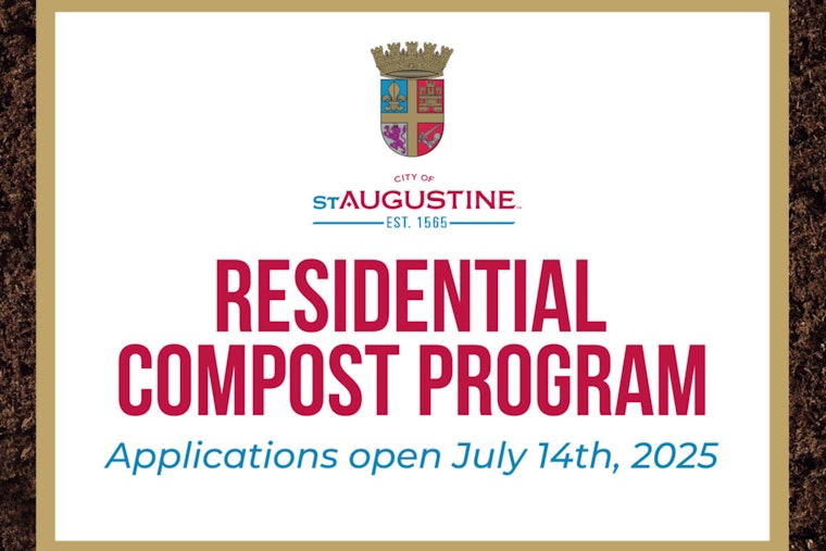 St. Augustine Launches Free Backyard Composting Program for Local Residents