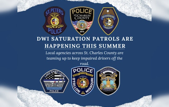 St. Charles County Police Intensify DWI Patrolling with Summer Saturation Efforts