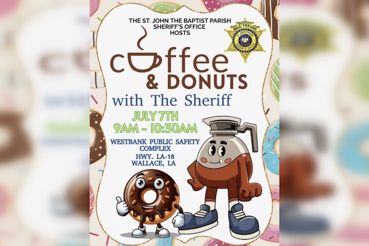 St. John Parish Sheriff Hosts Coffee Chat to Strengthen Community Relations in Wallace