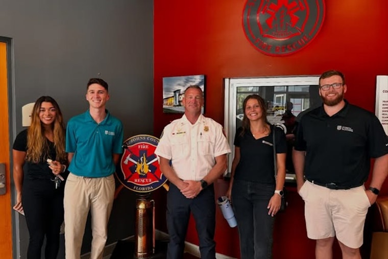 St. Johns County Fire Rescue's Battalion Chief Teams Up with University Students to Tackle Opioid Crisis