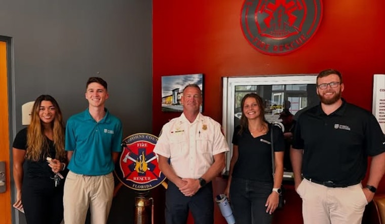 St. Johns County Fire Rescue's Battalion Chief Teams Up with University Students to Tackle Opioid Crisis
