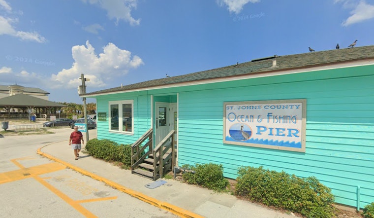 St. Johns County Ocean & Fishing Pier Closed Today Due to Weather, Set to Reopen Sunday