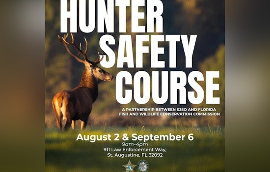 St. Johns County Sheriff's Office Partners with FWC to Offer Hunter Safety Courses in August and September