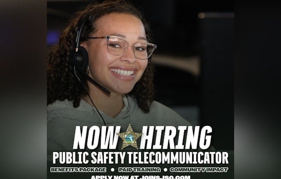 St. Johns County Sheriff's Office Seeks Brave New Recruits for Public Safety Telecommunicator Roles With Signing Bonuses Up to $6K