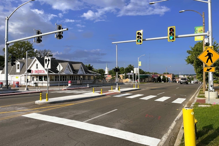 St. Louis Enhances Pedestrian Safety Near Ted Drewes with New Crosswalks and Lighting