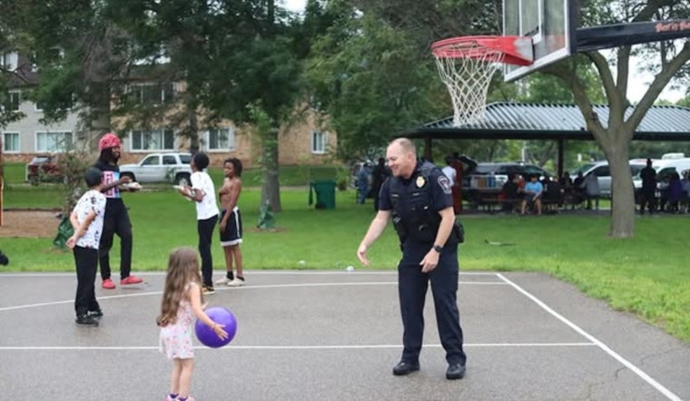 St. Louis Park Police Host 'Basketball in the Park' to Forge Community Connections