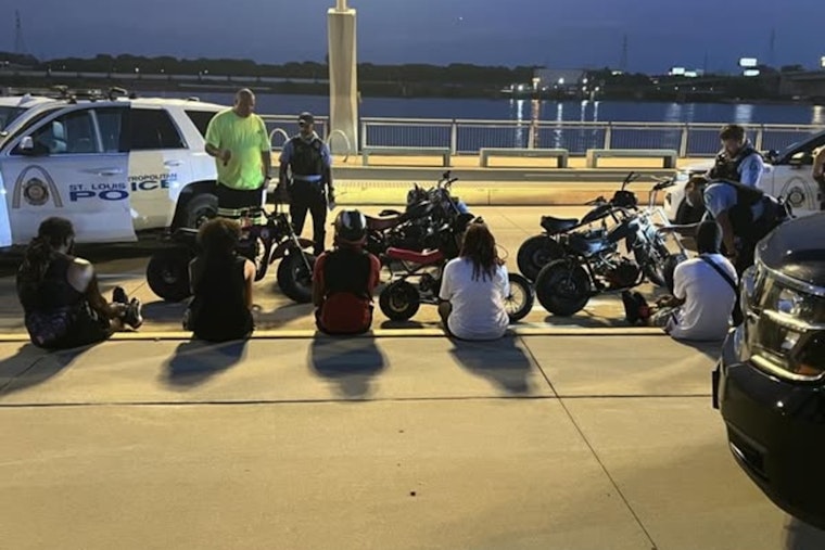 St. Louis Police Seize 9 Dirt Bikes in Crackdown on Reckless Street Riding