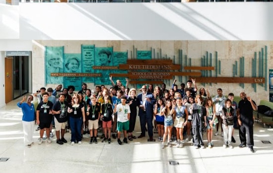 St. Petersburg and USF Launch Immersive Marine Science Camp to Empower Middle Schoolers