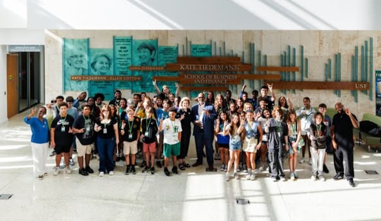 St. Petersburg and USF Launch Immersive Marine Science Camp to Empower Middle Schoolers
