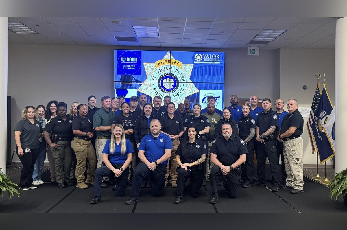 St. Tammany Parish Sheriff's Office Drives Mental Health Awareness