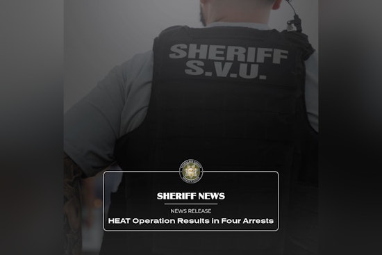 Stanislaus County Sheriff's Office Arrests Four in Human Exploitation Sting Operation
