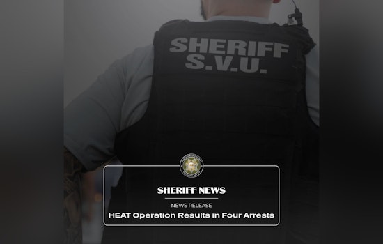 Stanislaus County Sheriff's Office Arrests Four in Human Exploitation Sting Operation